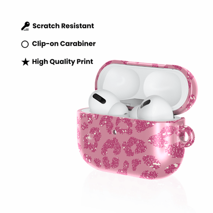 Pink Cheetah Print AirPod Case - Blunt Cases