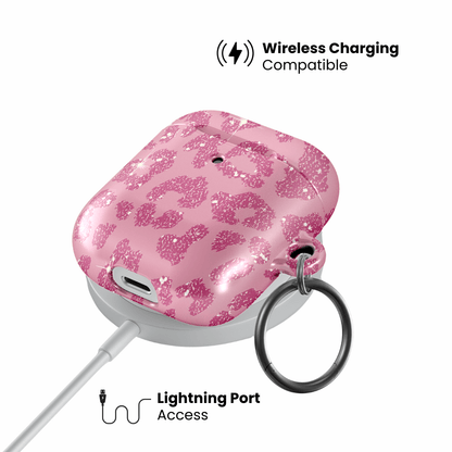 Pink Cheetah Print AirPod Case - Blunt Cases