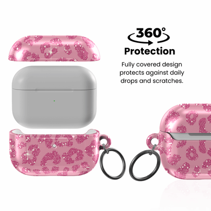Pink Cheetah Print AirPod Case - Blunt Cases