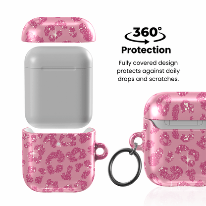 Pink Cheetah Print AirPod Case - Blunt Cases