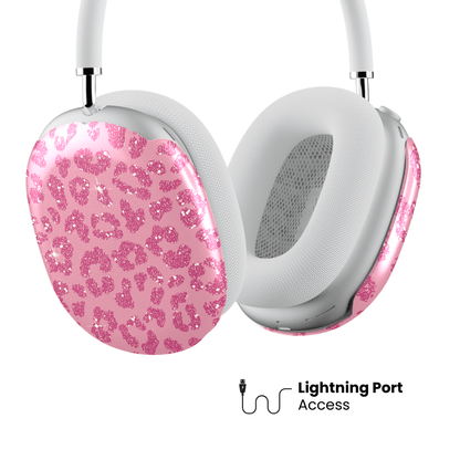 Pink Cheetah Print AirPod Max Case - Blunt Cases