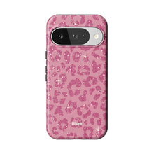 Pink Cheetah Print Pixel Case