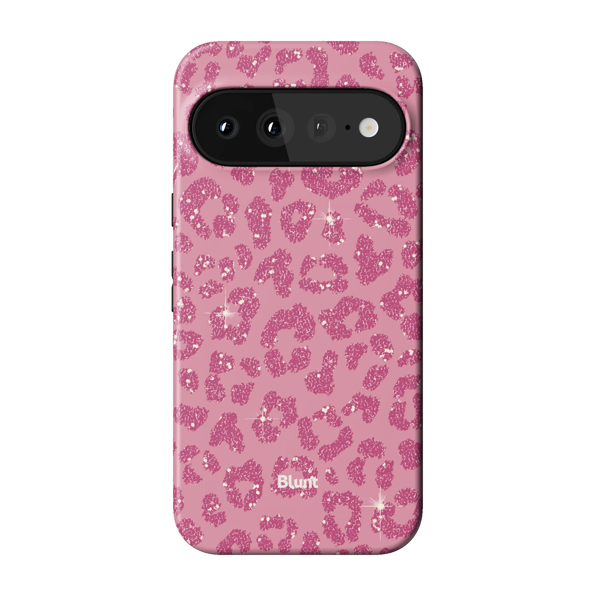 Pink Cheetah Print Pixel Case - Blunt Cases