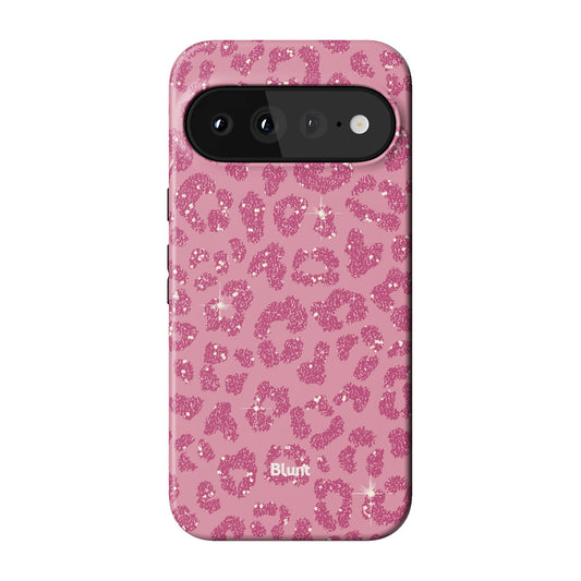 Pink Cheetah Print Pixel Case - Blunt Cases