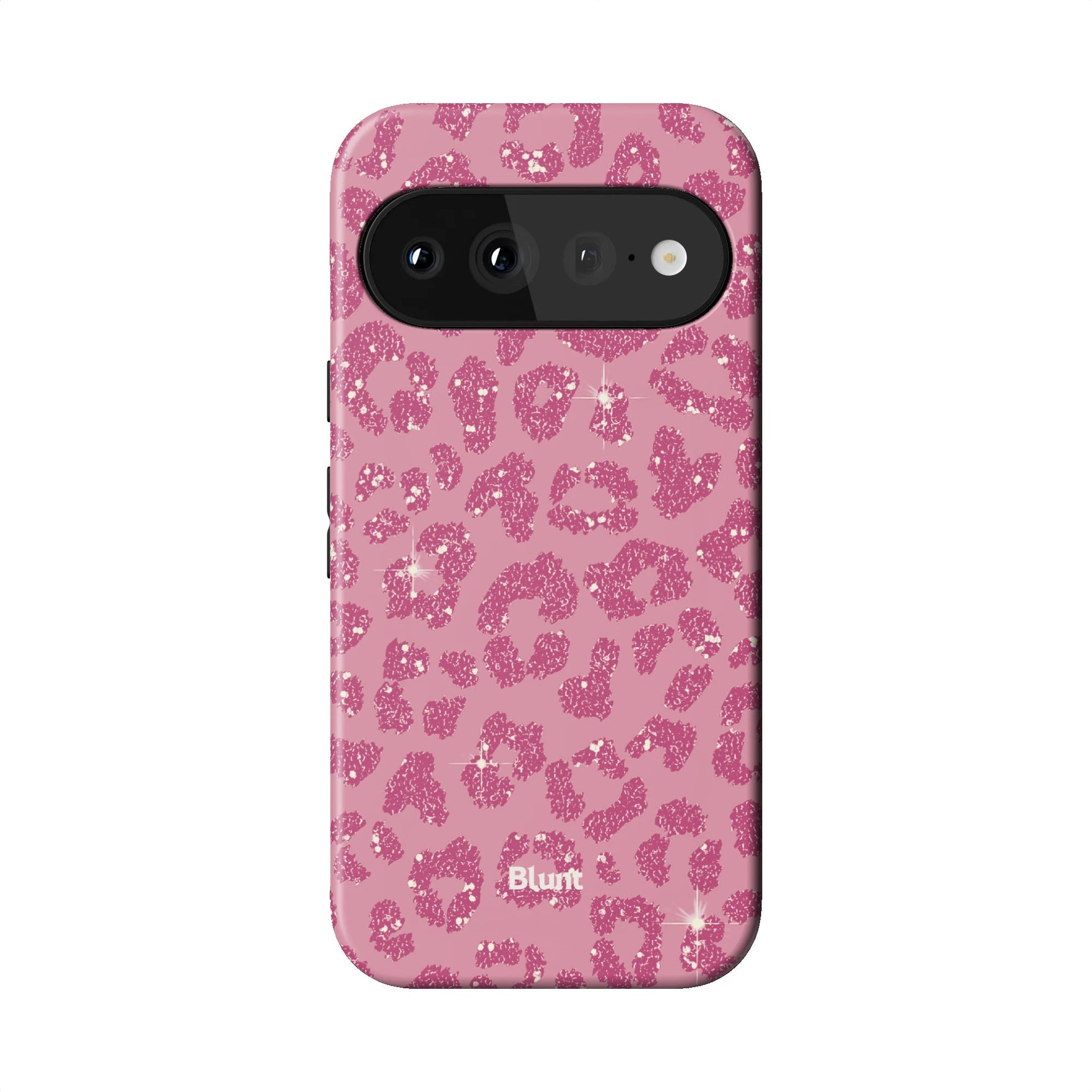Pink Cheetah Print Pixel Case - Blunt Cases