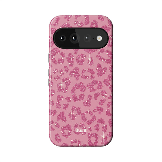 Pink Cheetah Print Pixel Case - Blunt Cases