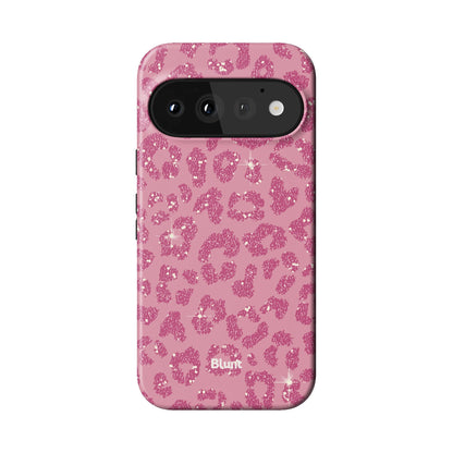 Pink Cheetah Print Pixel Case - Blunt Cases
