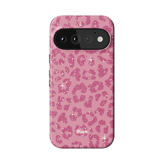 Pink Cheetah Print Pixel Case - Blunt Cases