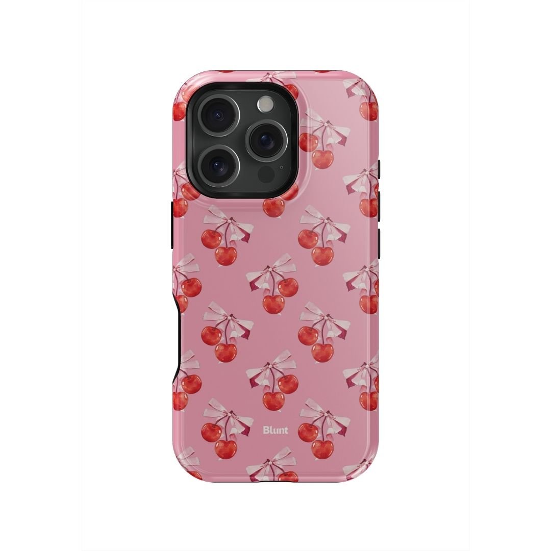 Pink Cherry iPhone Case - blunt cases