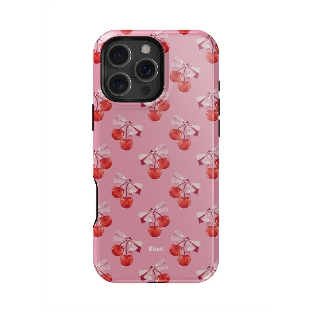 Pink Cherry iPhone Case - blunt cases