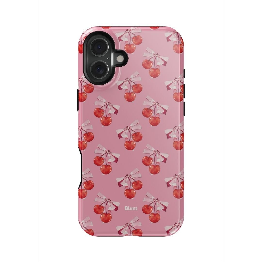 Pink Cherry iPhone Case - blunt cases