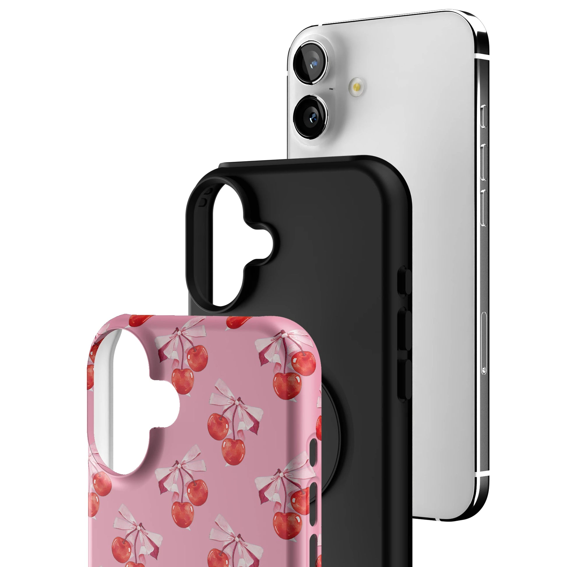 Pink Cherry iPhone Case gallery - Iphone_16_Mini_Air_Plus_3