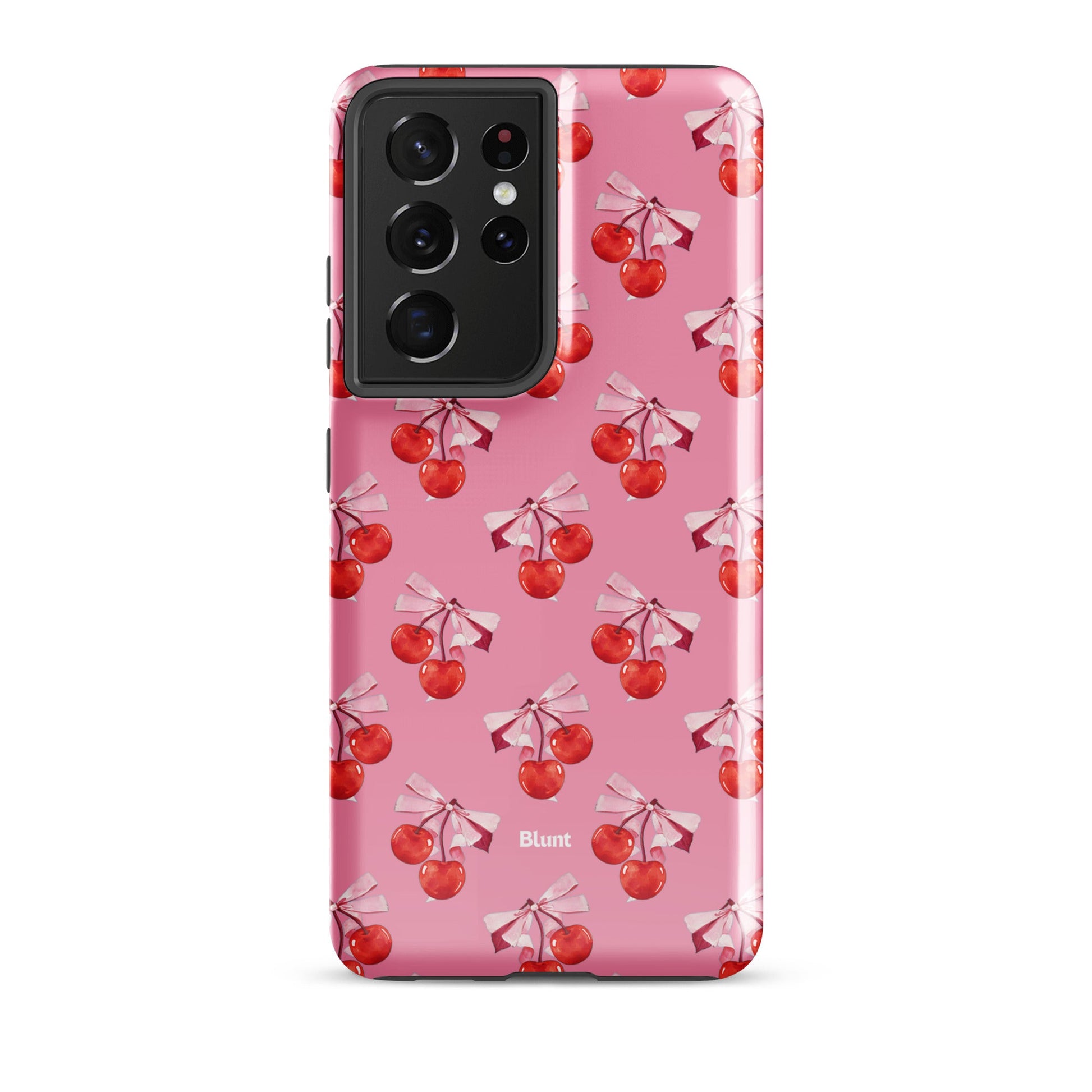 Pink Cherry Samsung Case - Blunt Cases