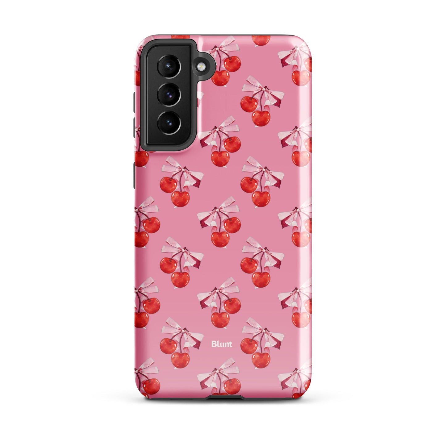 Pink Cherry Samsung Case - Blunt Cases