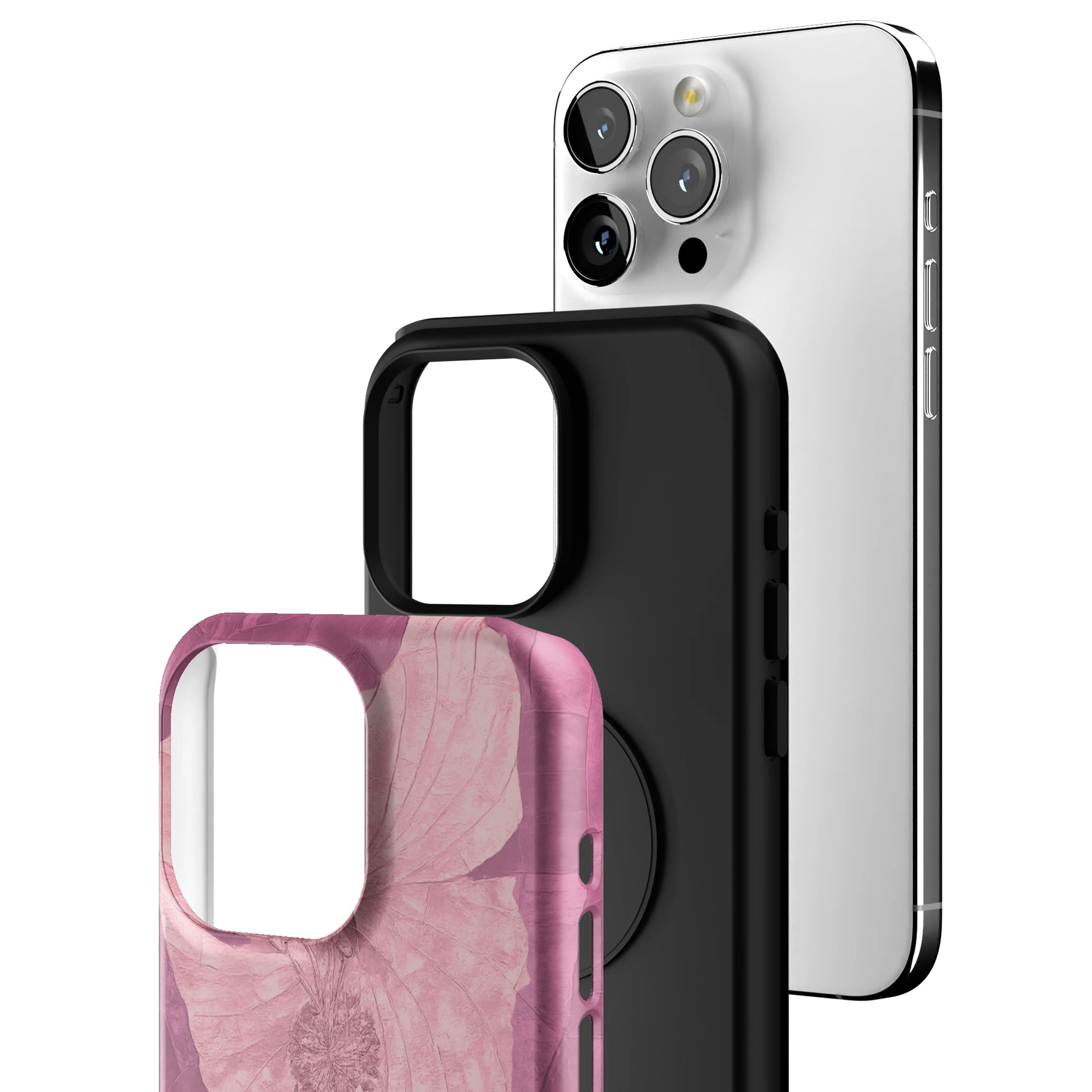 Pink Coconut Bloom iPhone Case gallery - Iphone_15_Pro_Max_3