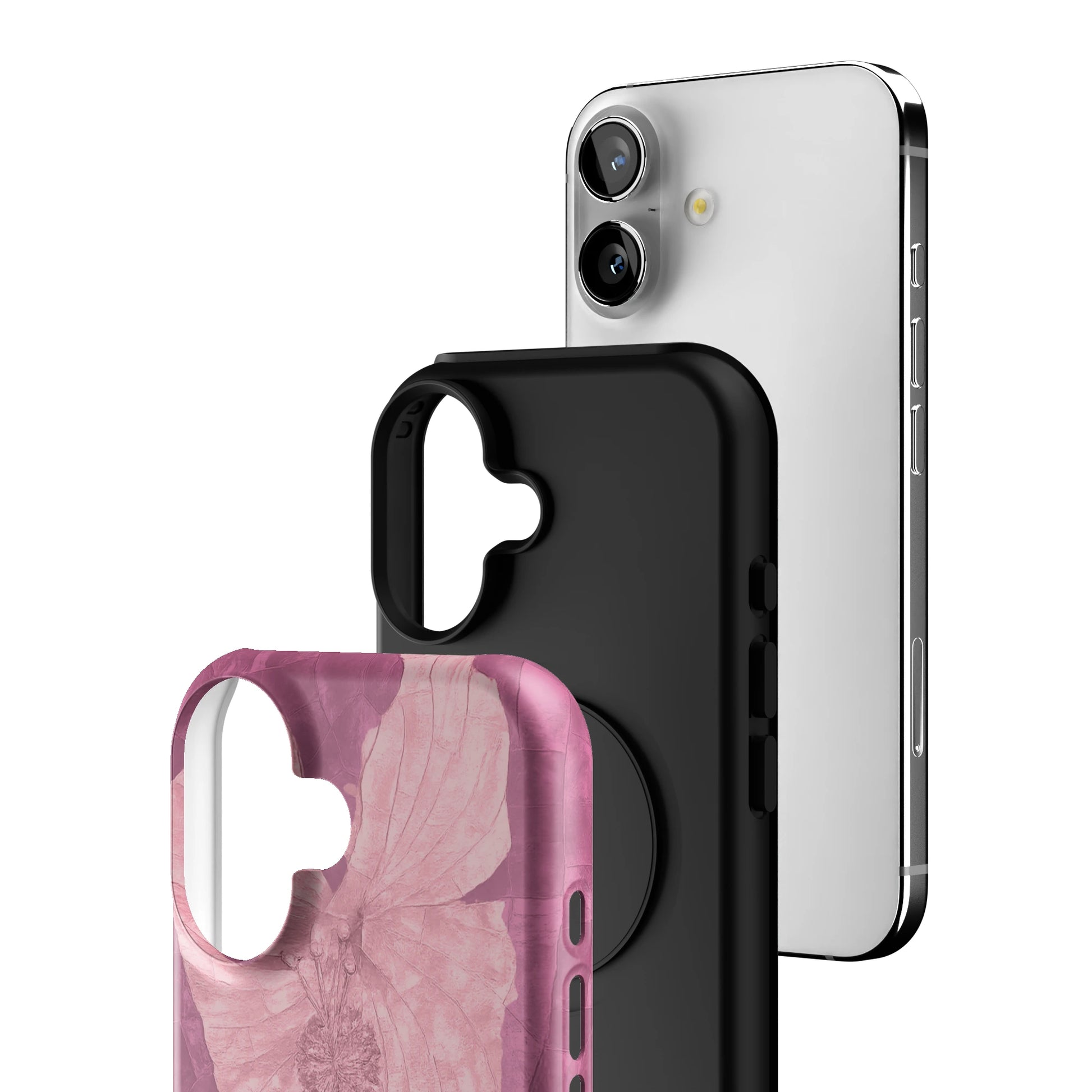 Pink Coconut Bloom iPhone Case gallery - Iphone_16_Iphone_3