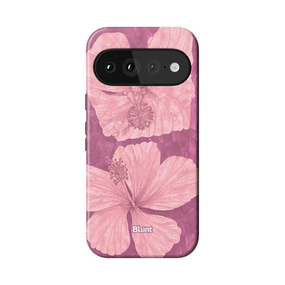 Pink Coconut Bloom Pixel Case - Blunt Cases