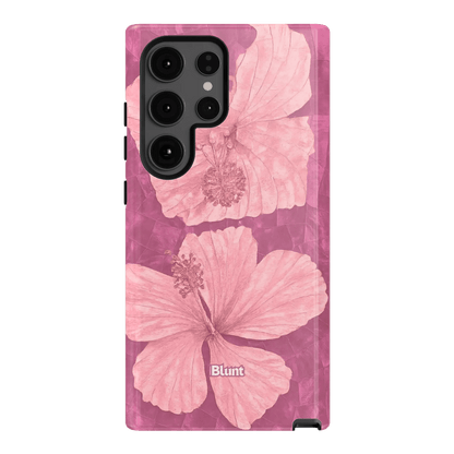 Pink Coconut Bloom Samsung Case - Blunt Cases