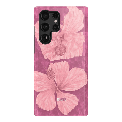 Pink Coconut Bloom Samsung Case - Blunt Cases