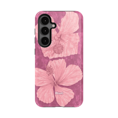 Pink Coconut Bloom Samsung Case - Blunt Cases