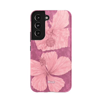 Pink Coconut Bloom Samsung Case - Blunt Cases