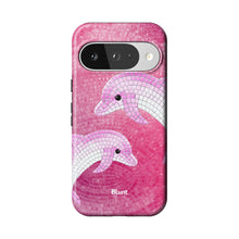Pink Delphine Pixel Case