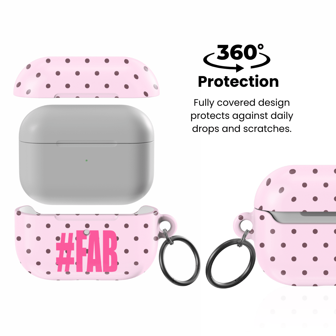 Pink Dot Fab AirPod Case - Blunt Cases
