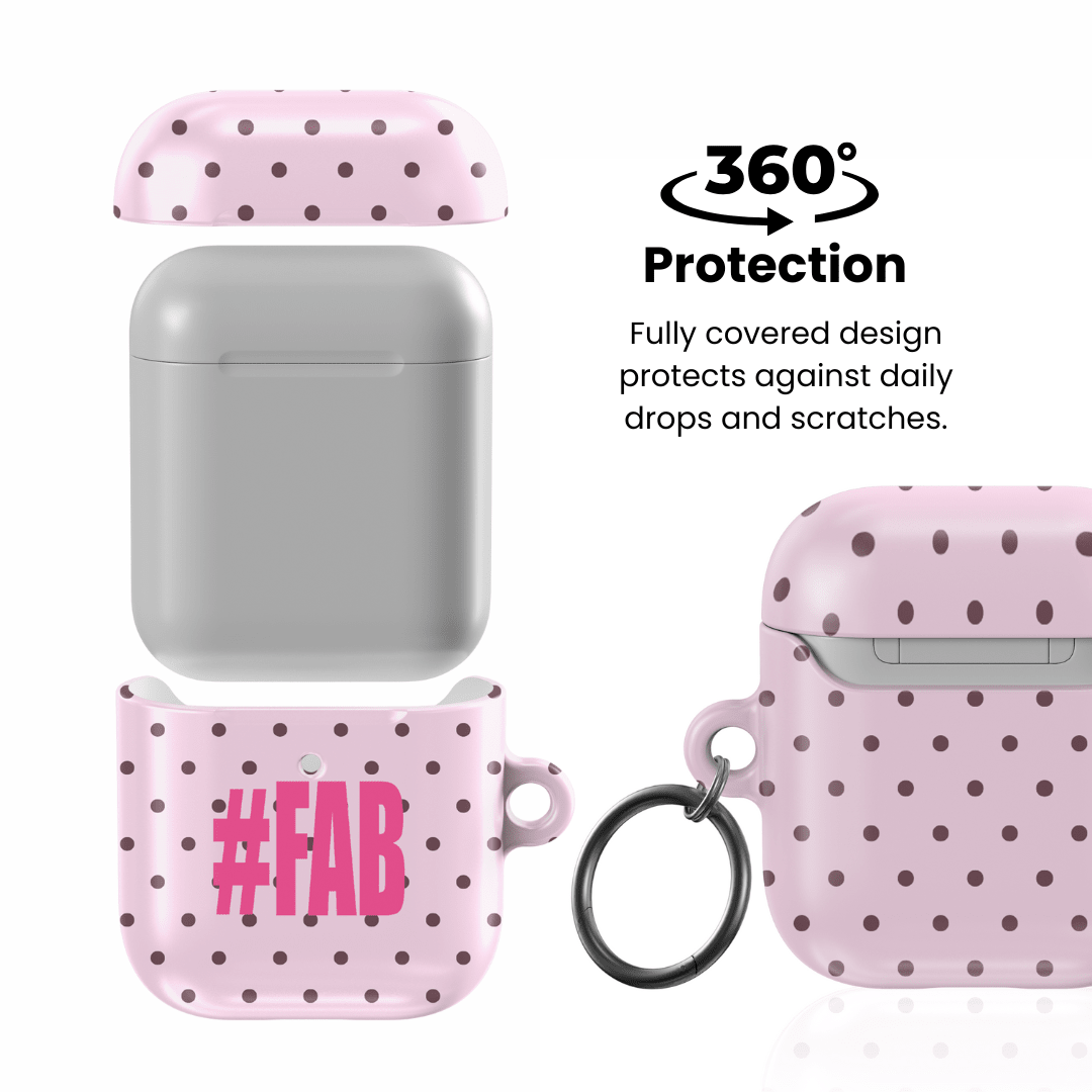 Pink Dot Fab AirPod Case - Blunt Cases