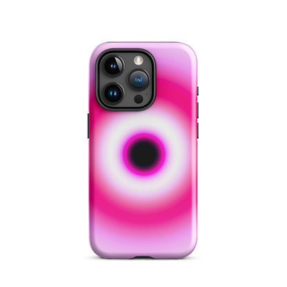 Pink Evil Eye Aura iPhone Case - blunt cases