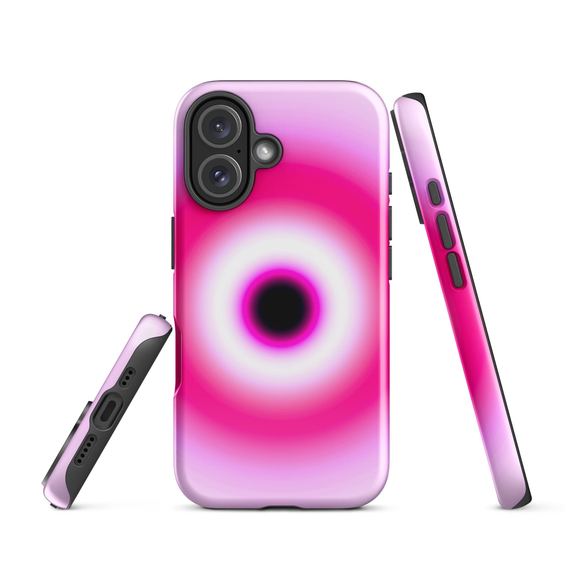 Pink Evil Eye Aura iPhone Case - Blunt Cases