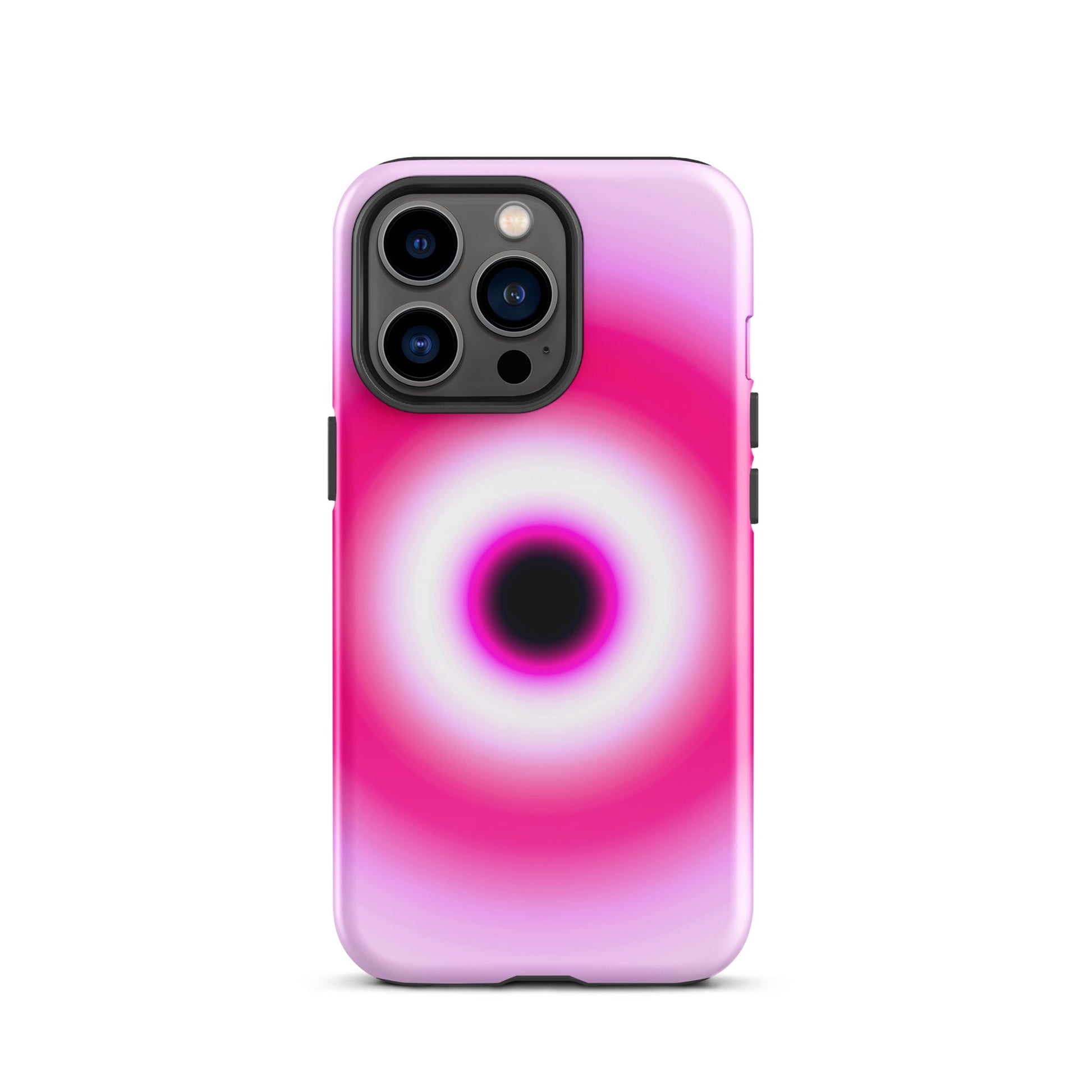 Pink Evil Eye Aura iPhone Case - blunt cases