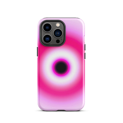 Pink Evil Eye Aura iPhone Case - blunt cases