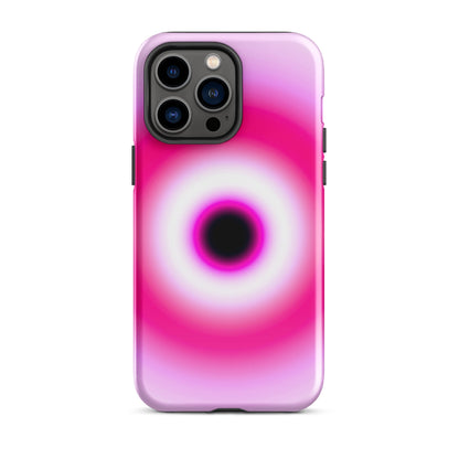 Pink Evil Eye Aura iPhone Case - blunt cases