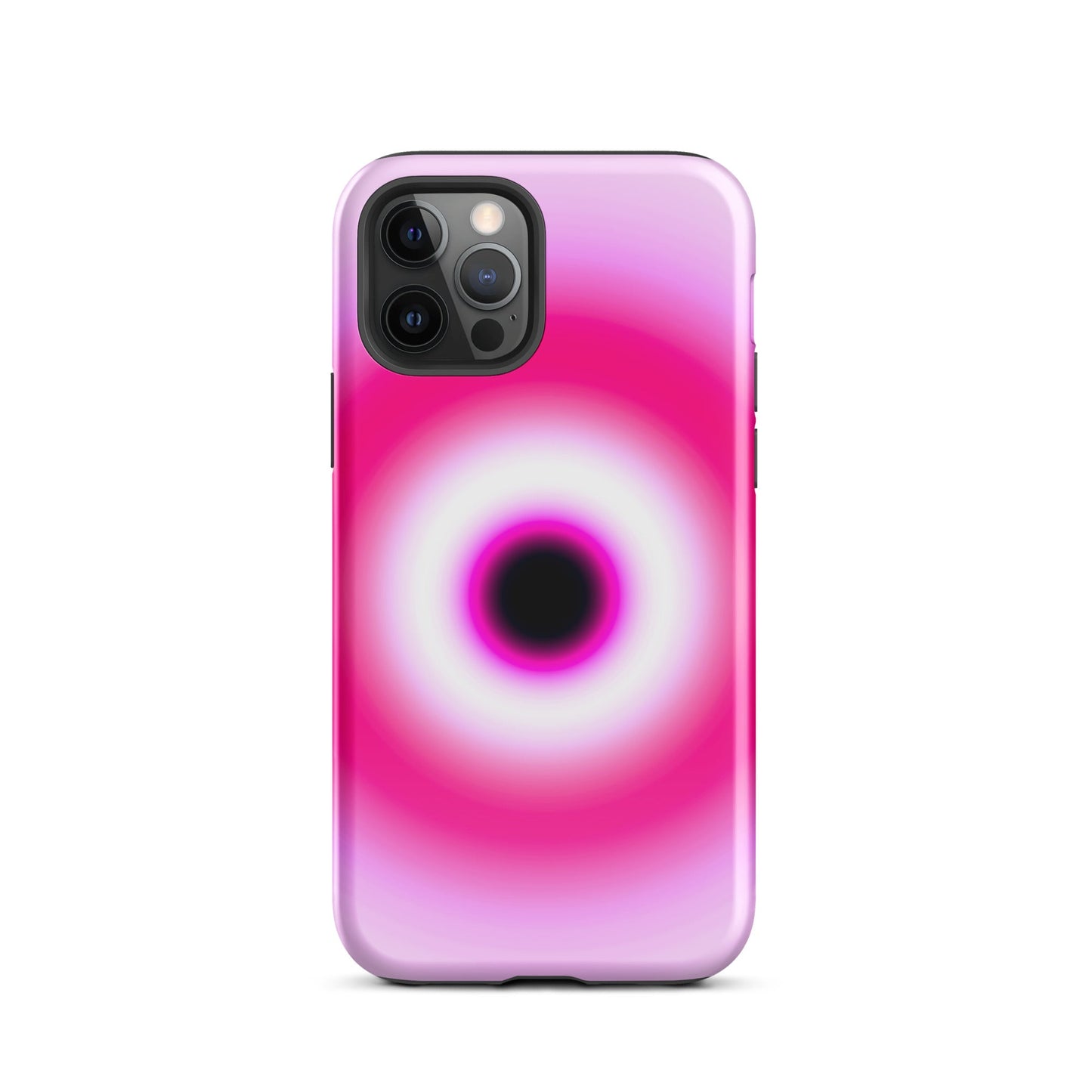 Pink Evil Eye Aura iPhone Case - blunt cases