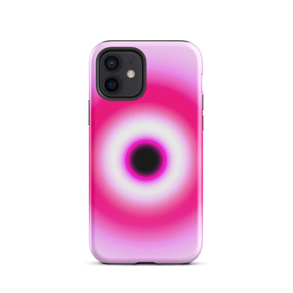 Pink Evil Eye Aura iPhone Case - blunt cases