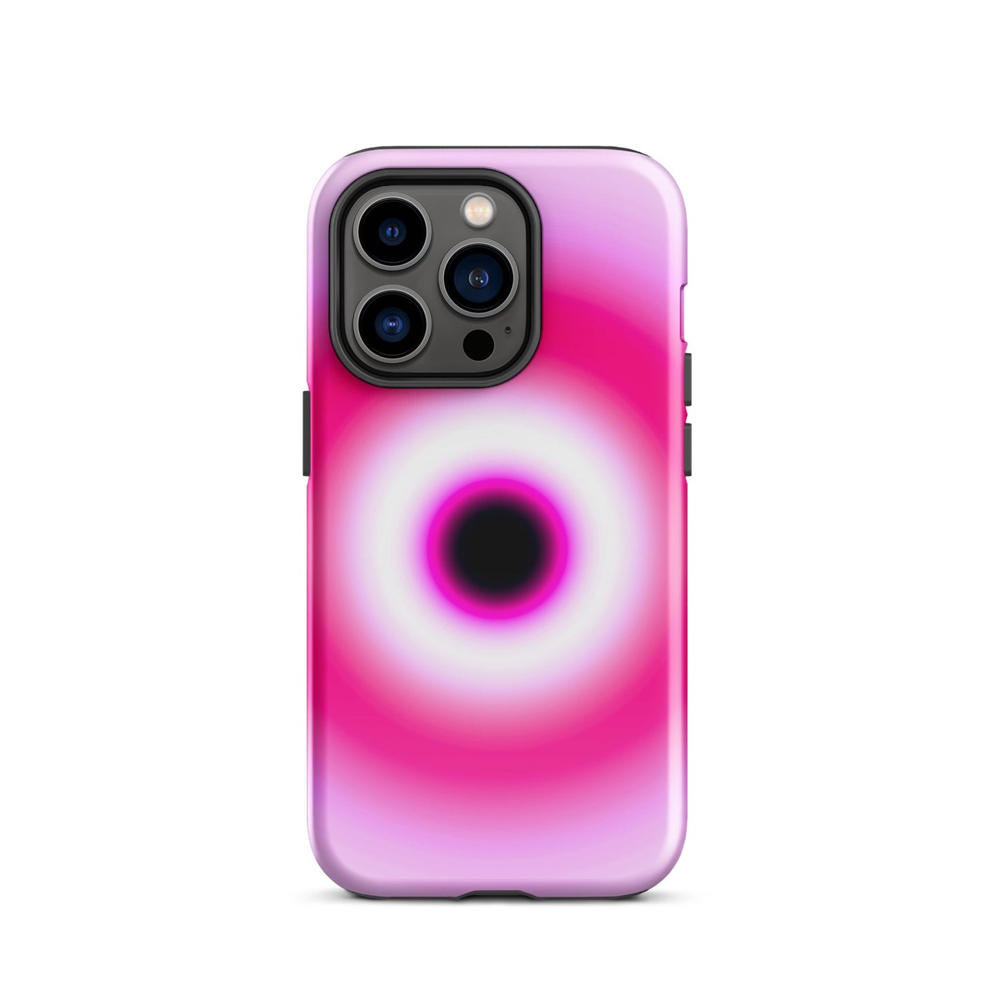 Pink Evil Eye Aura iPhone Case - blunt cases