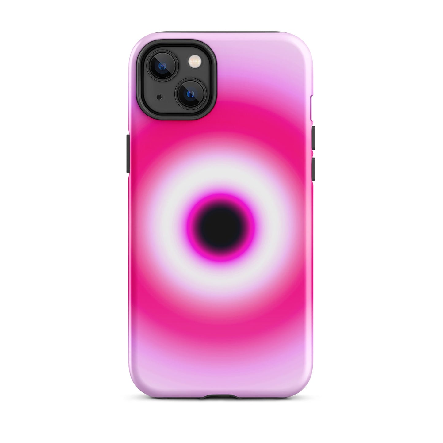 Pink Evil Eye Aura iPhone Case - blunt cases