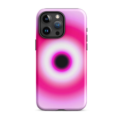 Pink Evil Eye Aura iPhone Case - blunt cases