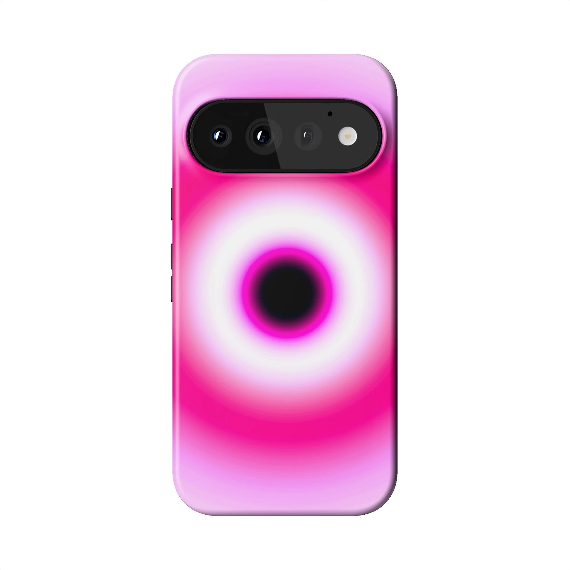 Pink Evil Eye Aura Pixel Case - Blunt Cases