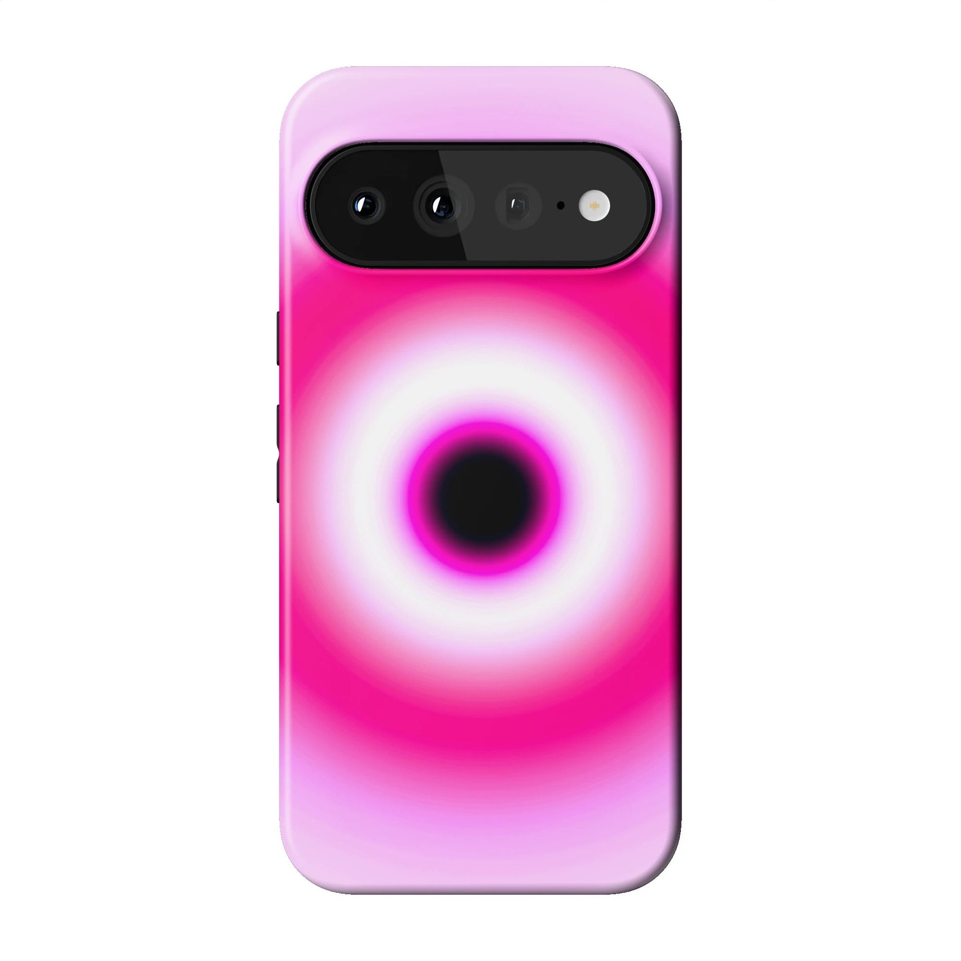 Pink Evil Eye Aura Pixel Case - Blunt Cases