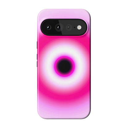 Pink Evil Eye Aura Pixel Case - Blunt Cases