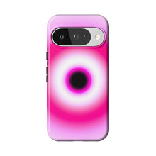 Pink Evil Eye Aura Pixel Case