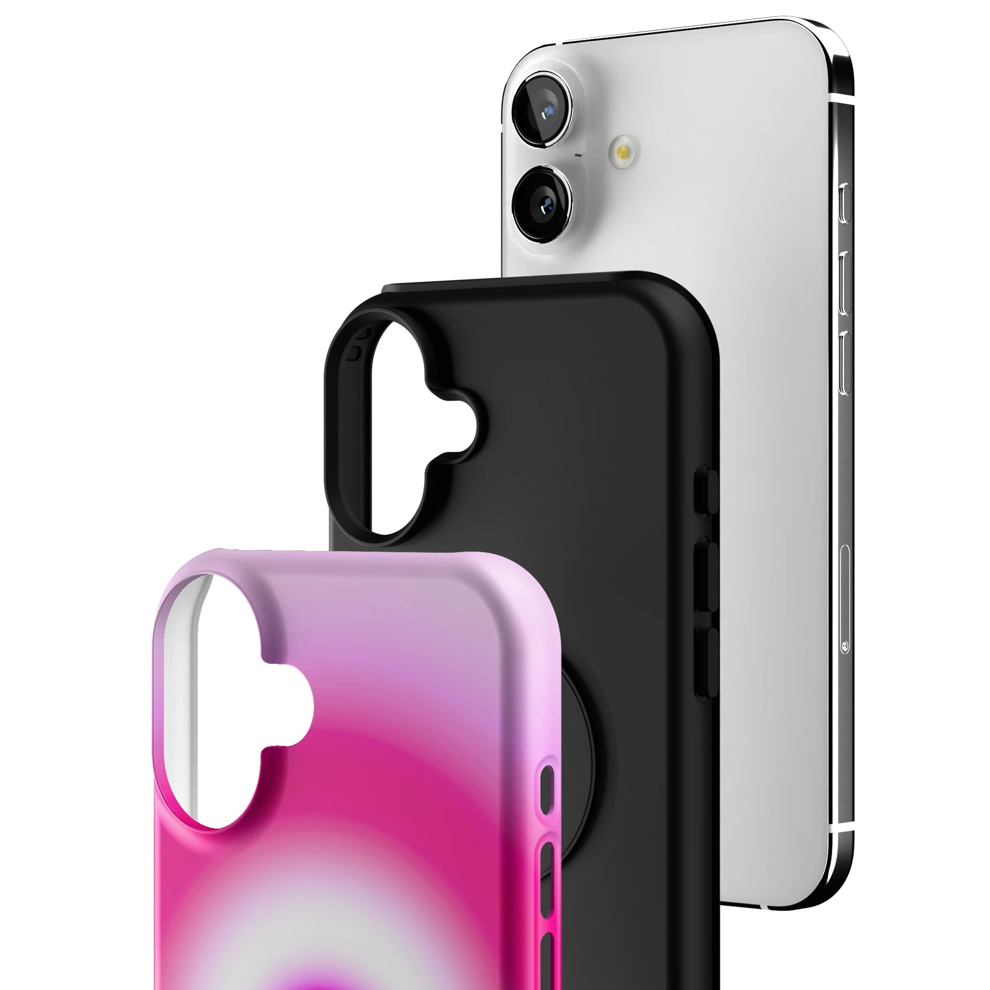 Pink Evil Eye Aura iPhone Case gallery - Iphone_16_Mini_Air_Plus_3
