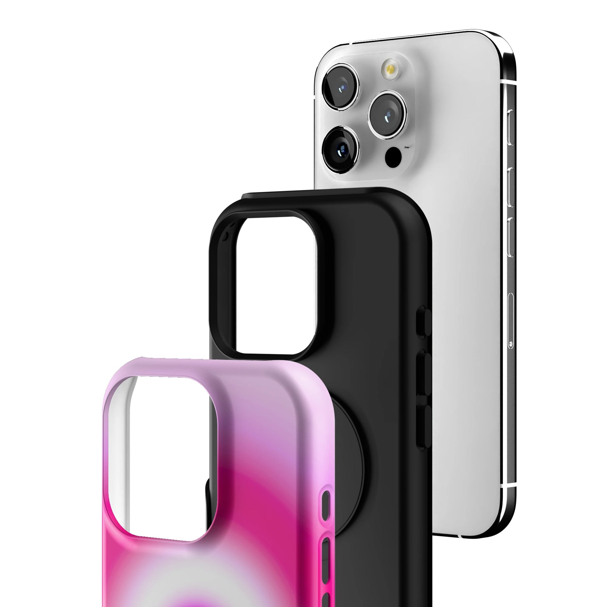 Pink Evil Eye Aura iPhone Case gallery - Iphone_16_Pro_3
