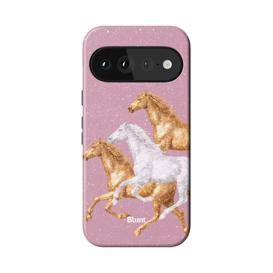 Pink Gallops Pixel Case - Blunt Cases
