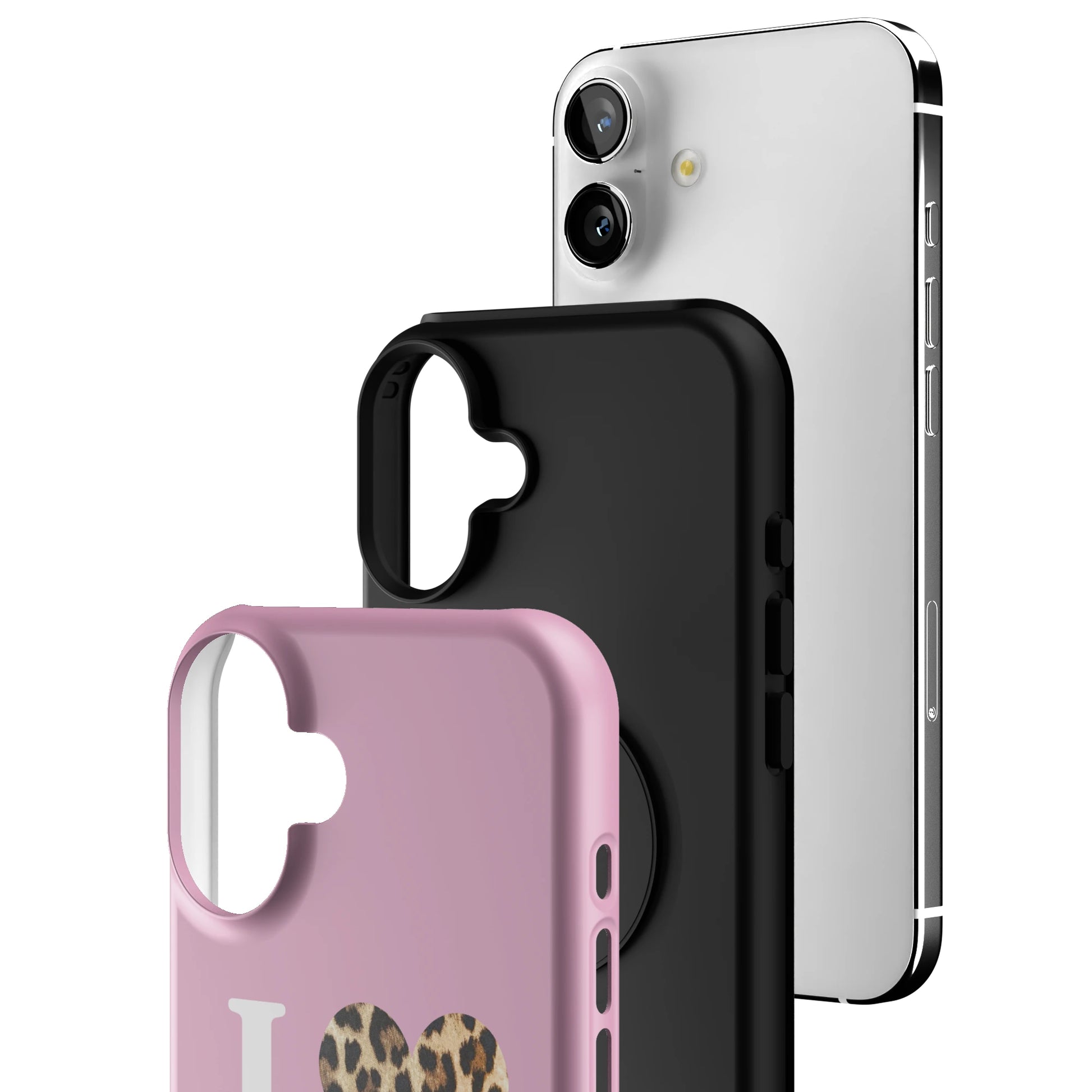 Pink I Love Me iPhone Case gallery - Iphone_16_Mini_Air_Plus_3