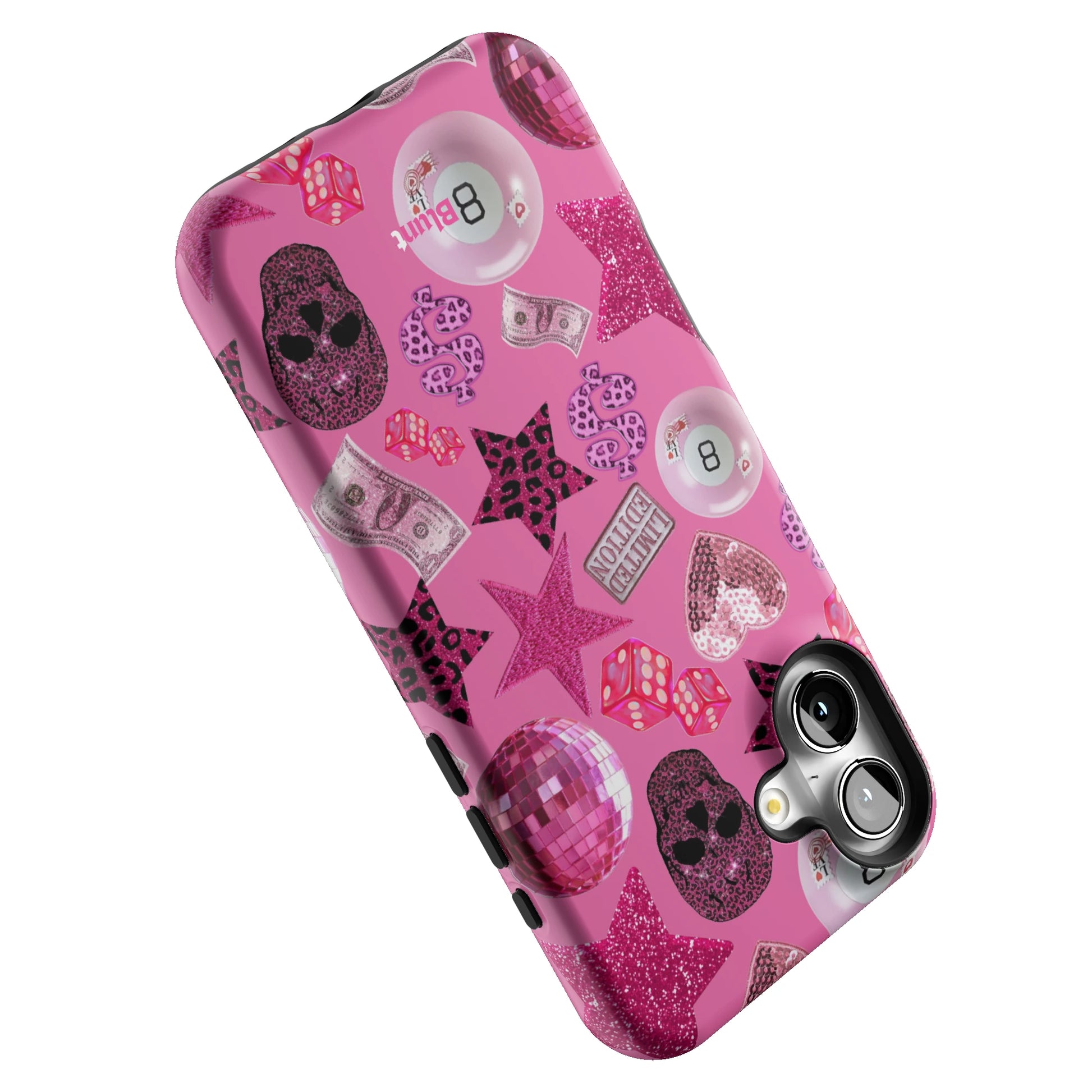 Pink Jackpot iPhone Case gallery - Iphone_16_Mini_Air_Plus_5