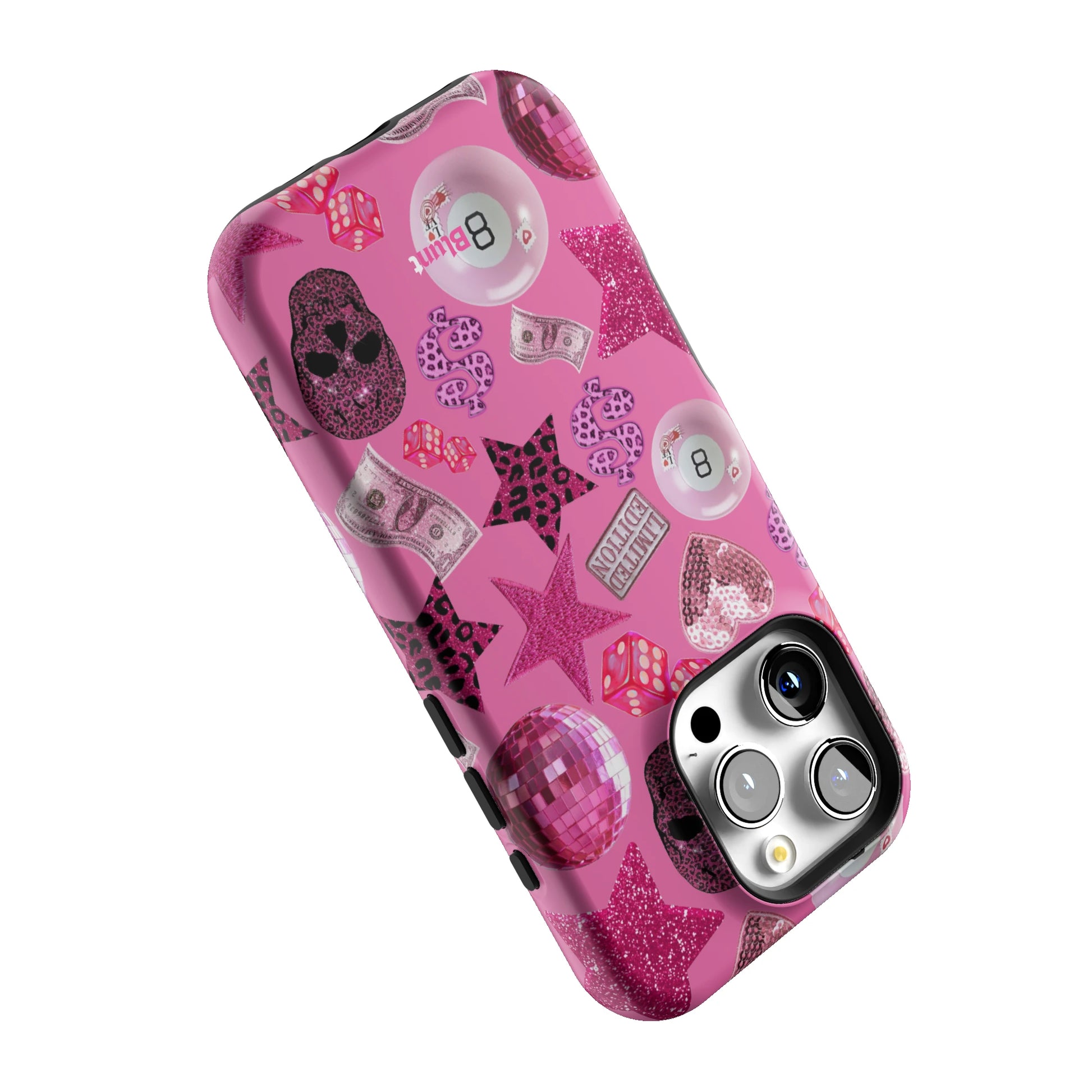 Pink Jackpot iPhone Case gallery - Iphone_16_Pro_5