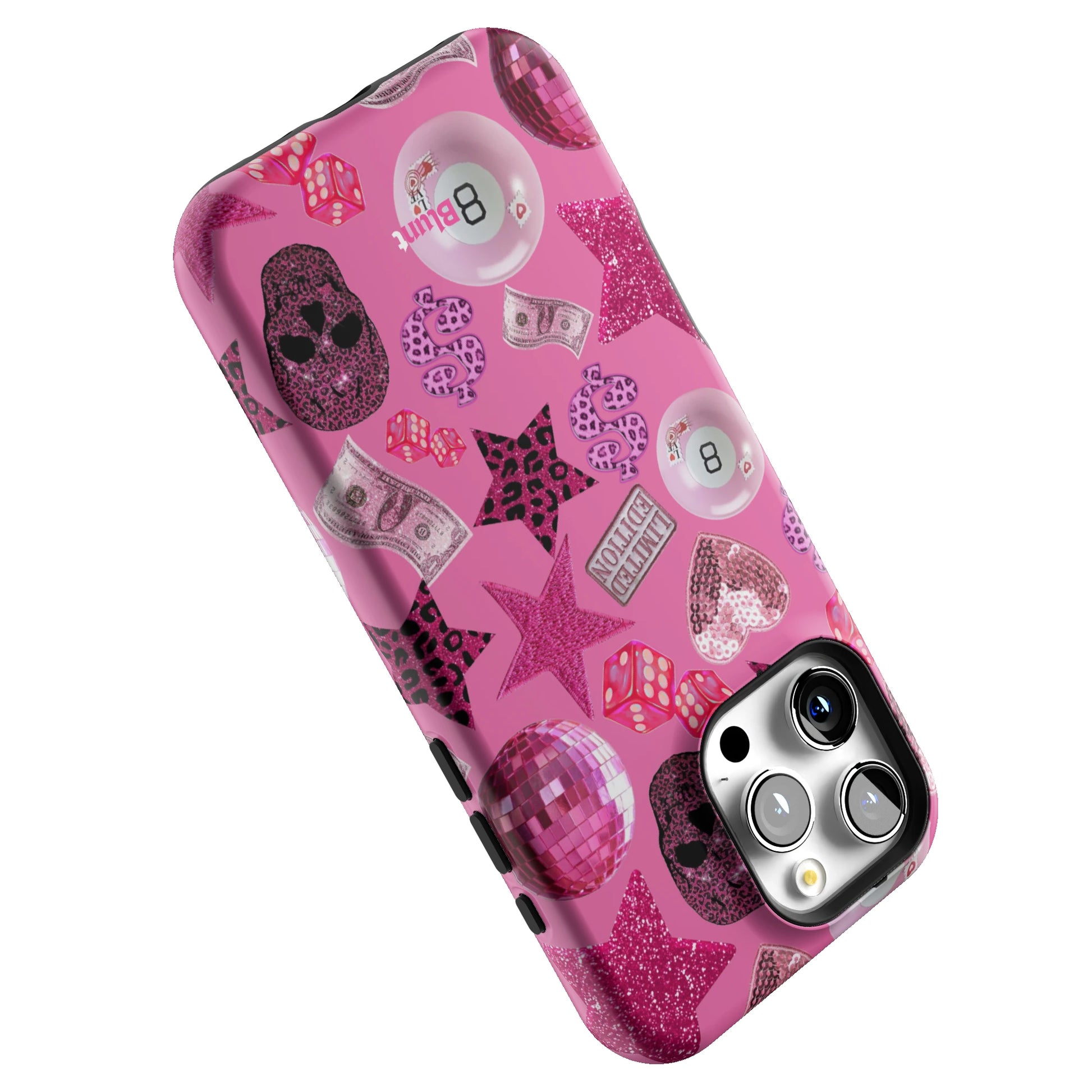Pink Jackpot iPhone Case gallery - Iphone_16_Pro_Max_5