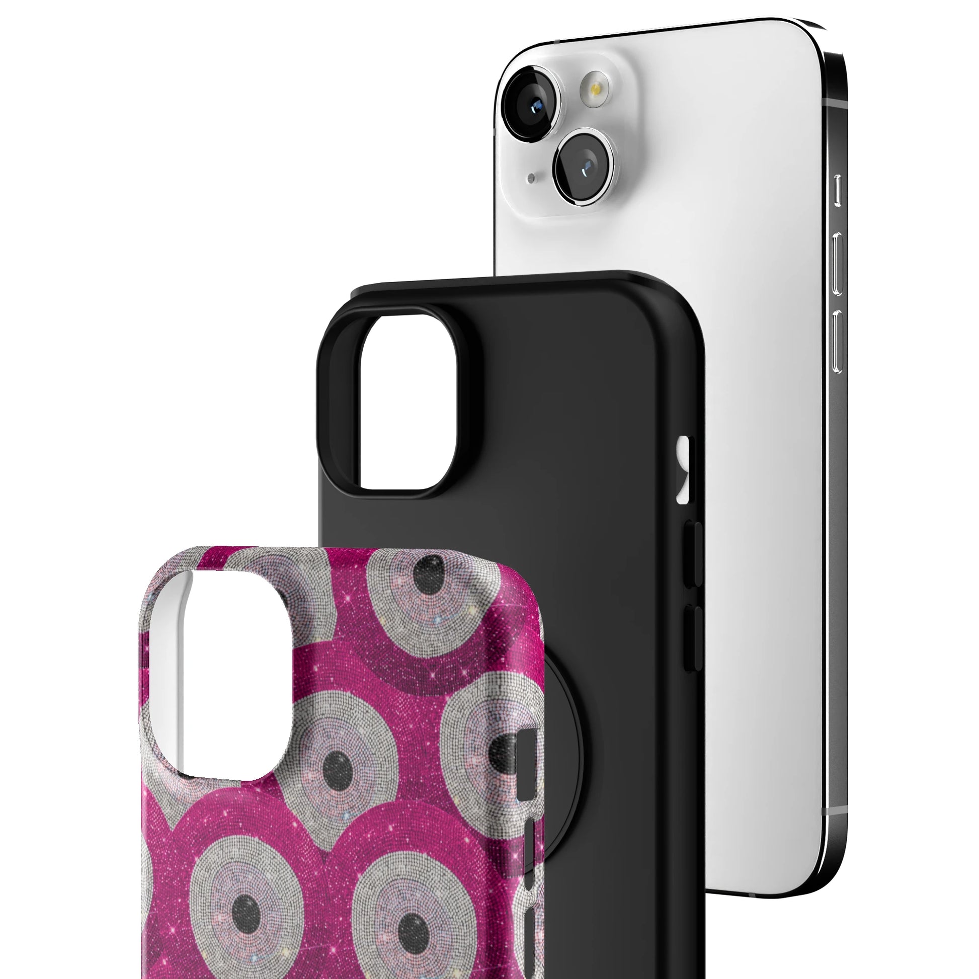 Pink Karma iPhone Case gallery - Iphone_14_Mini_Air_Plus_3